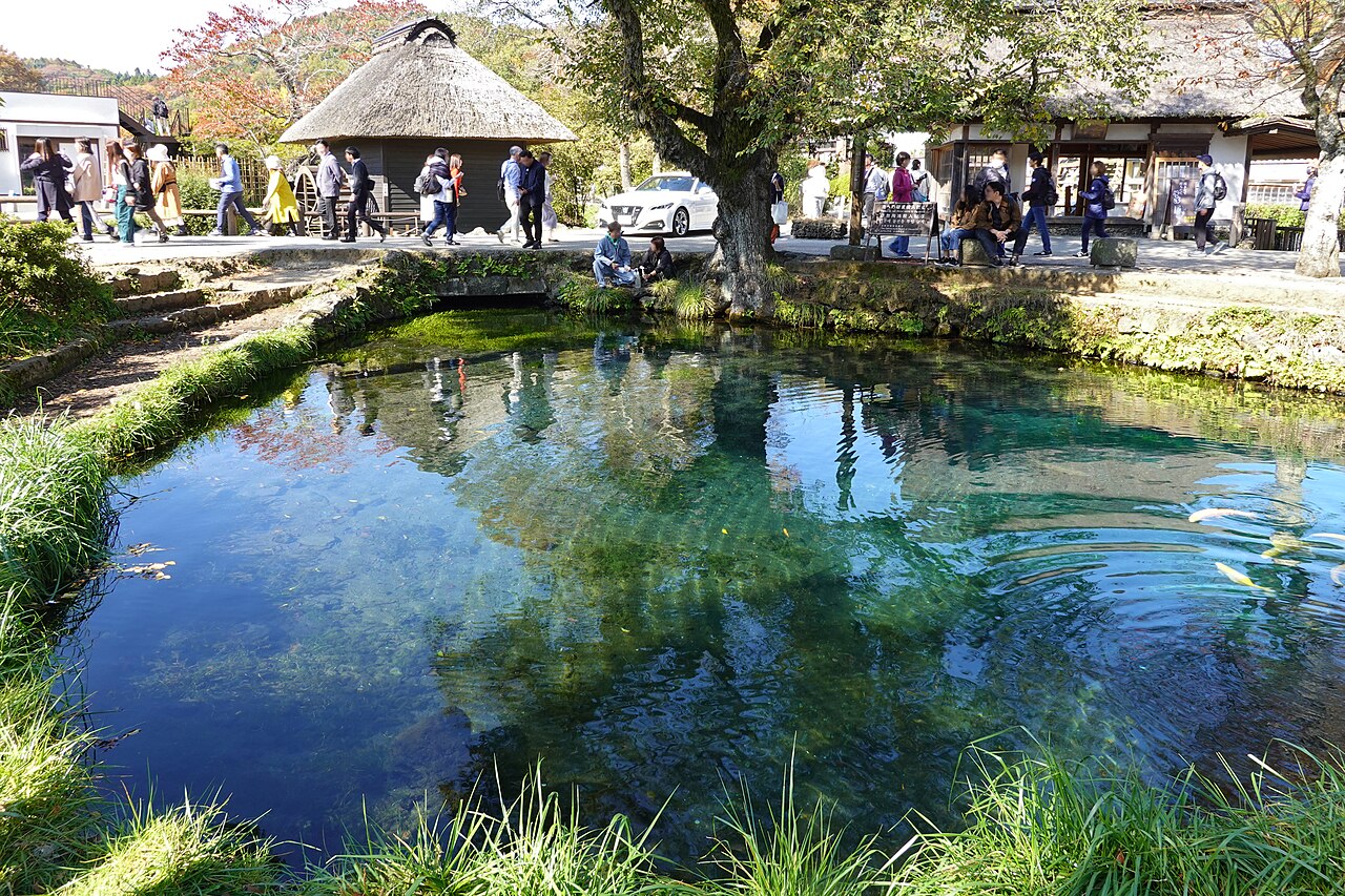 忍野八海の湧池